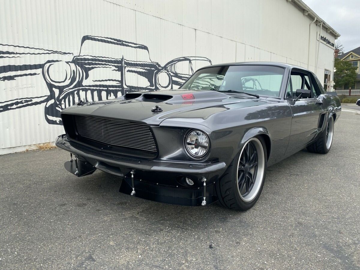 1967 Gray Ford Mustang Coupe