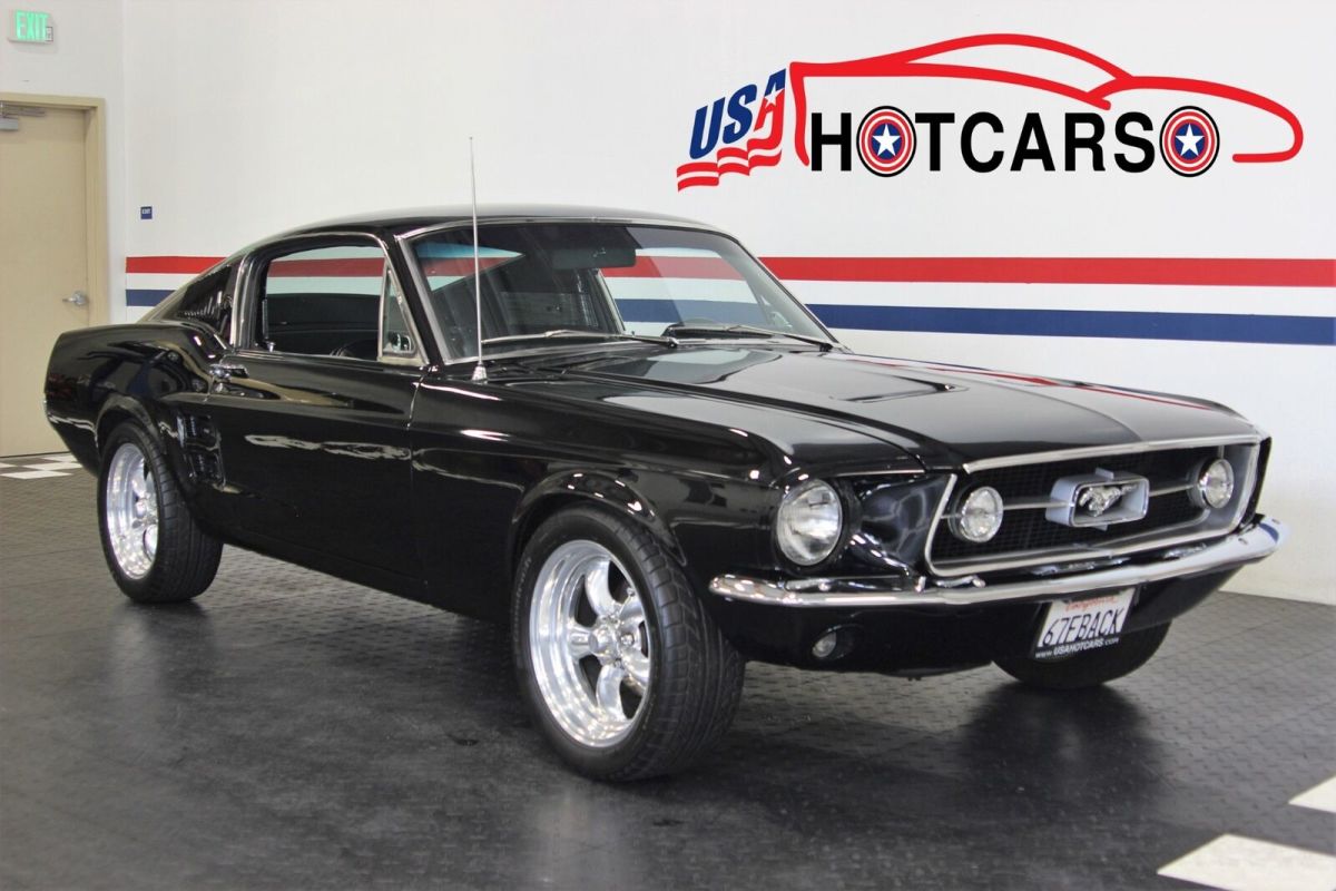 1967 Black Ford Mustang Fastback