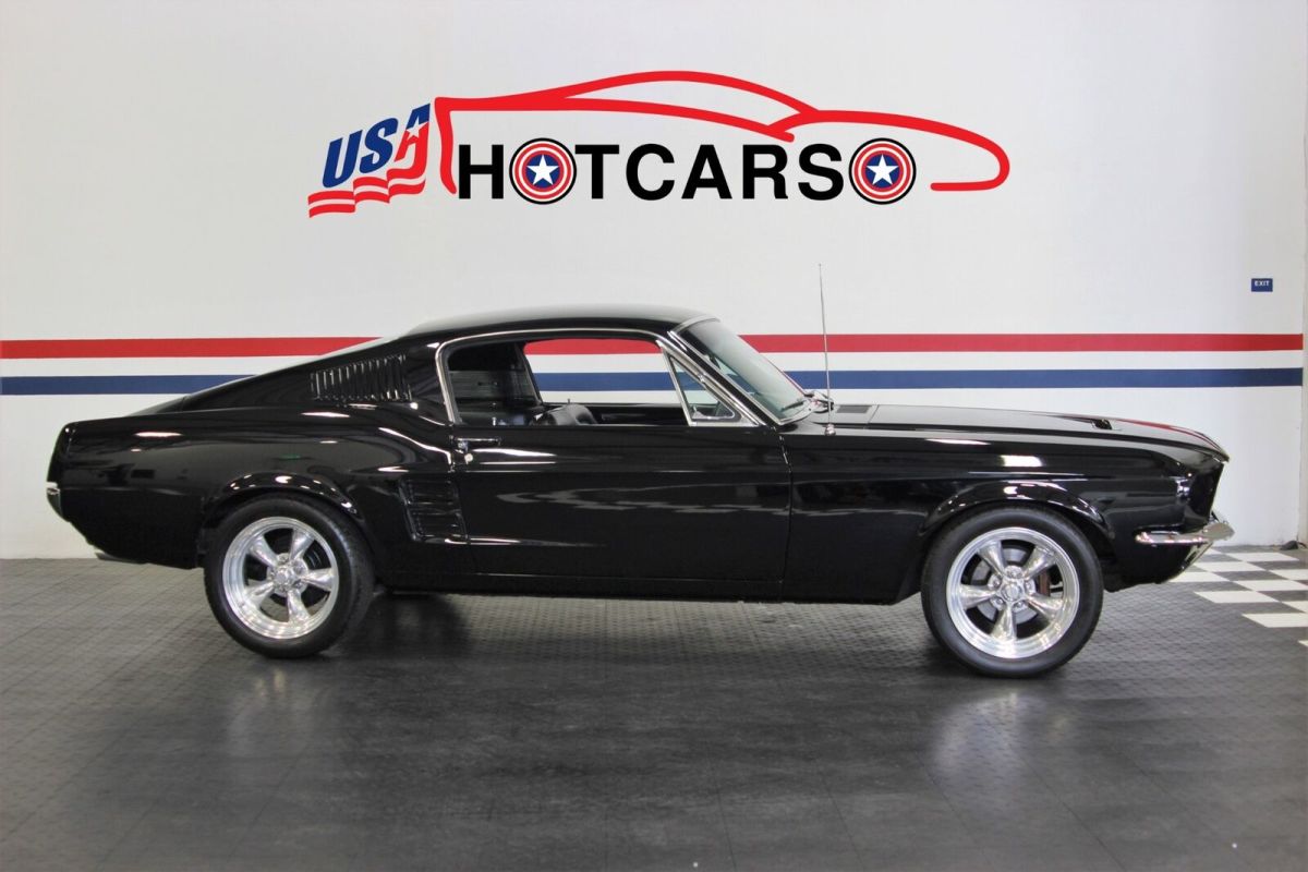 1967 Black Ford Mustang Fastback