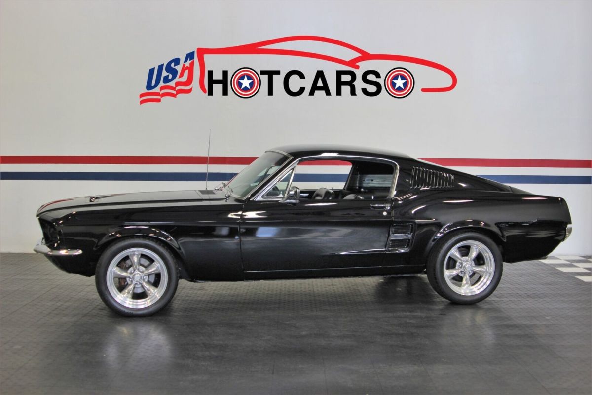 1967 Black Ford Mustang Fastback