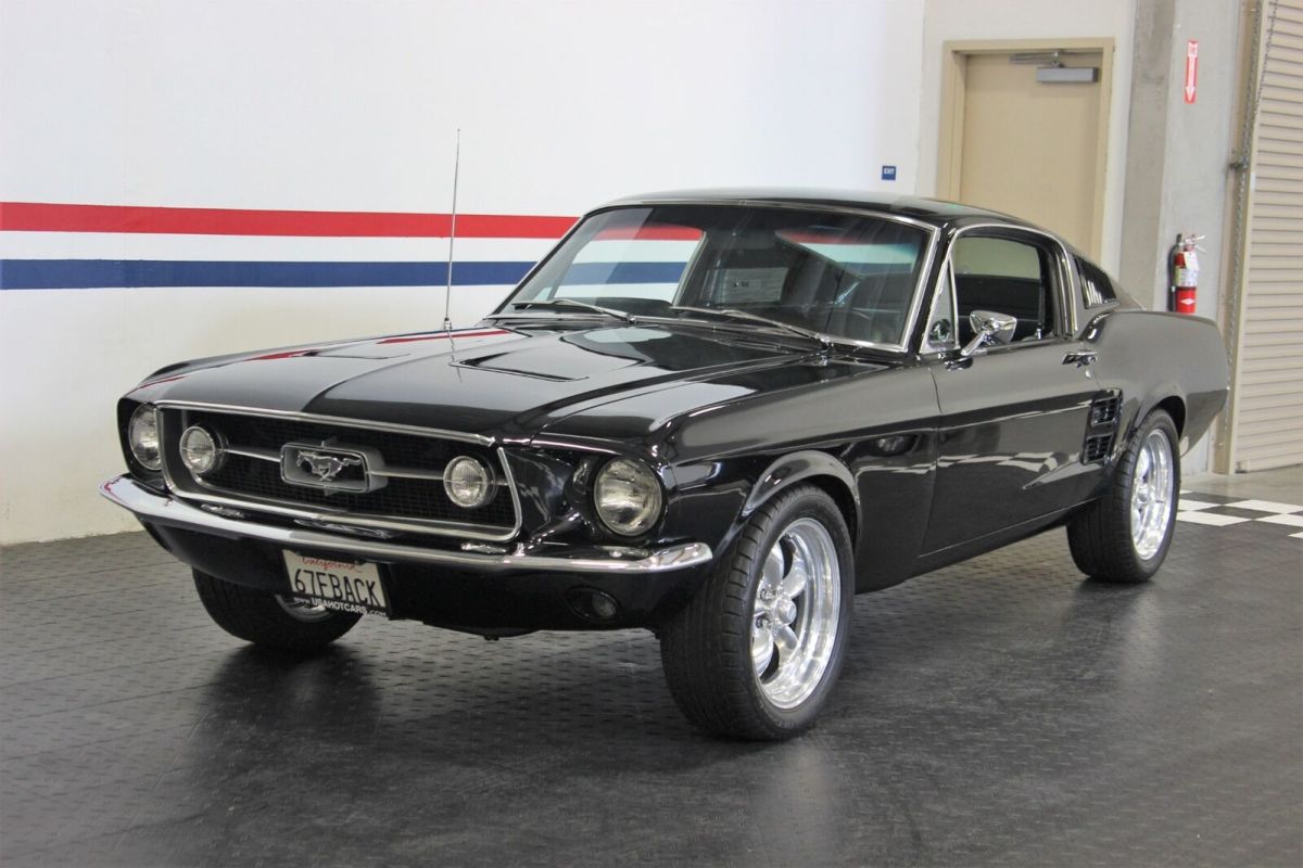 1967 Black Ford Mustang Fastback