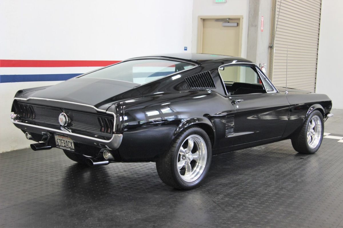 1967 Black Ford Mustang Fastback