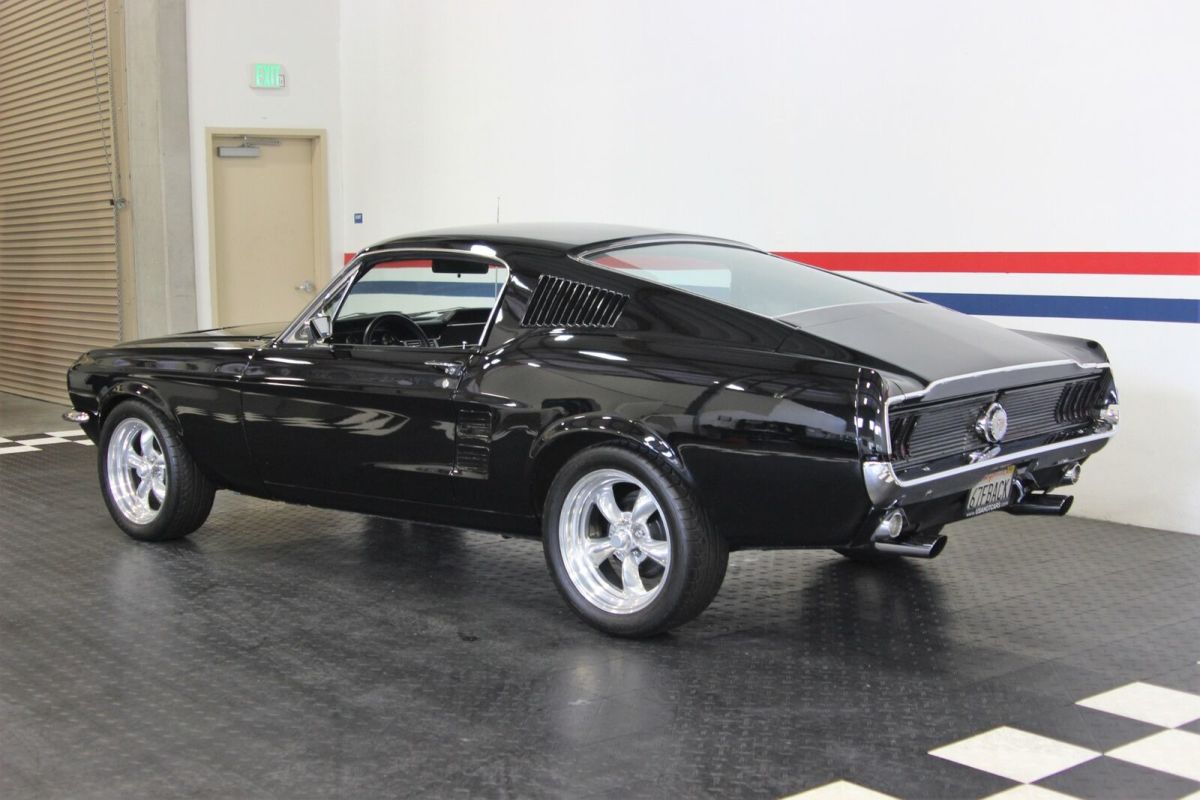 1967 Black Ford Mustang Fastback