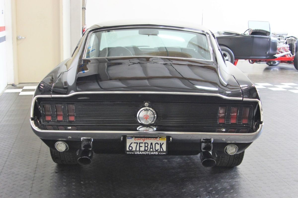 1967 Black Ford Mustang Fastback