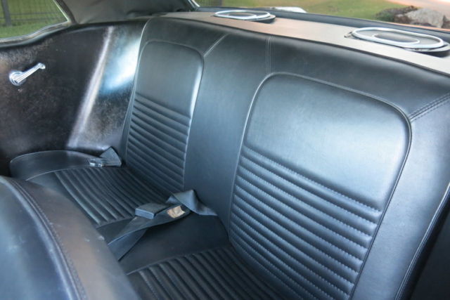 1967 Black Ford Mustang