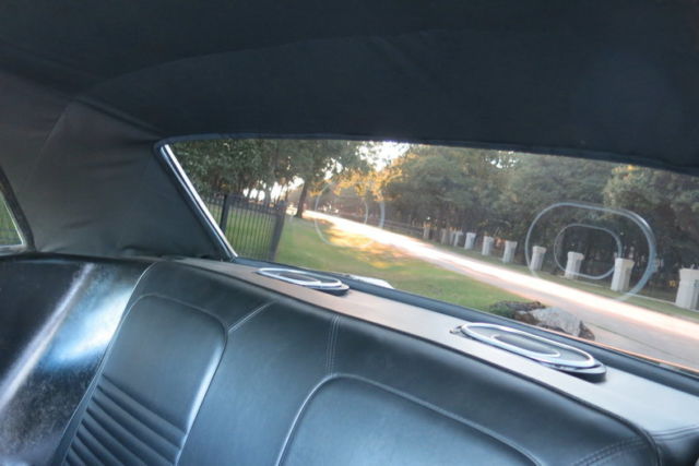 1967 Black Ford Mustang