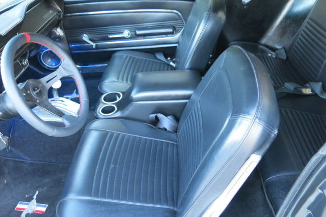 1967 Black Ford Mustang