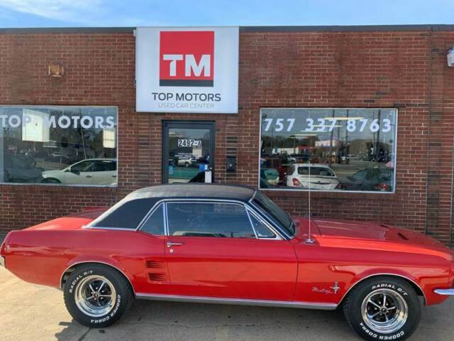 1967 Red Ford Mustang Coupe