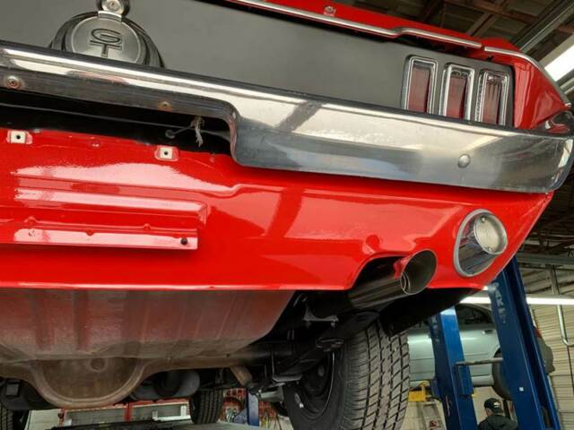 1967 Red Ford Mustang Coupe