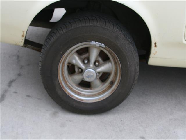 1967 Yellow Ford Mustang --