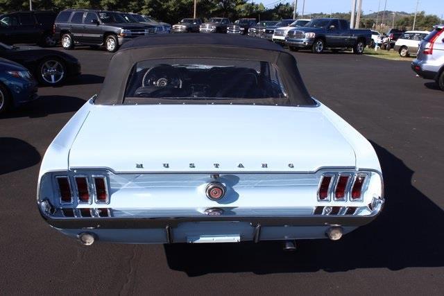 1967 Red Ford Mustang Sedan