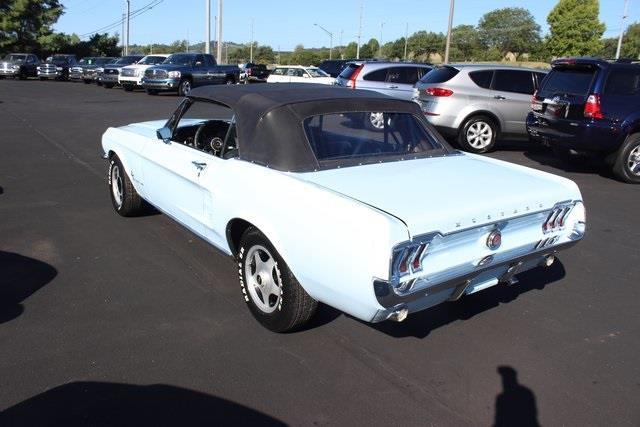 1967 Red Ford Mustang Sedan