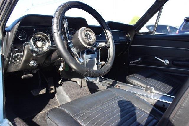 1967 Red Ford Mustang Sedan