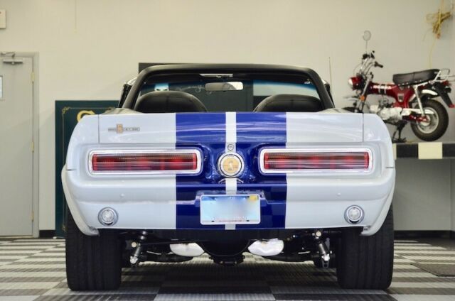 1967 White/Blue Ford Mustang Convertible