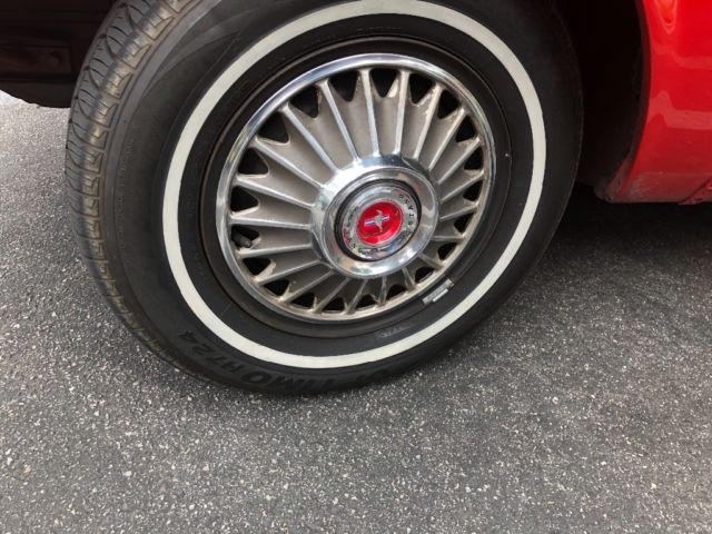 1967 Red Ford Mustang