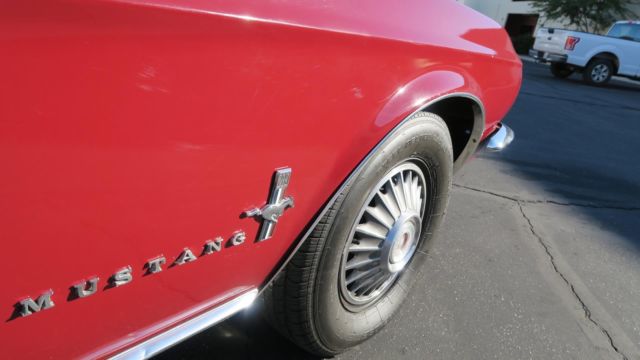 1967 Red Ford Mustang --