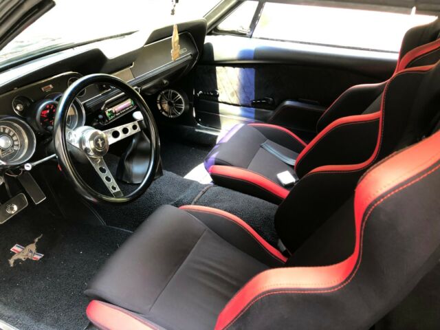 1967 Black Ford Mustang Convertible