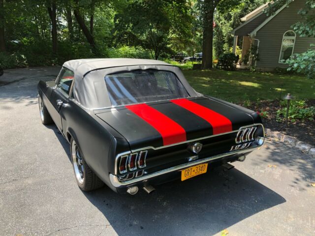 1967 Black Ford Mustang Convertible