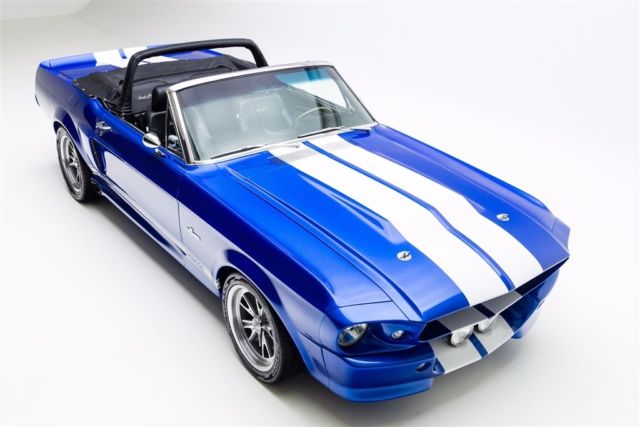 1967 Blue Ford Mustang Convertible