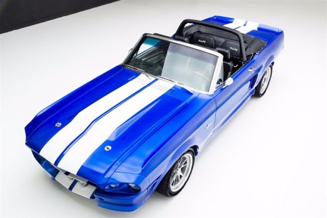 1967 Blue Ford Mustang Convertible