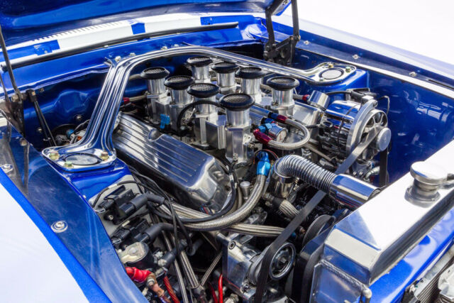 1967 Blue Ford Mustang Convertible