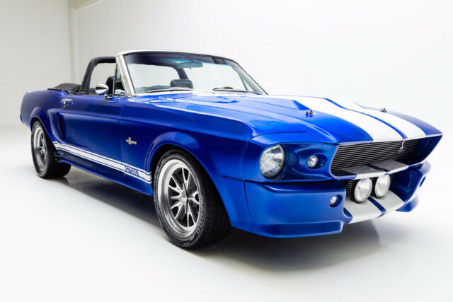 1967 Blue Ford Mustang Convertible