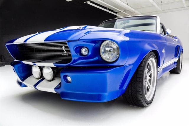 1967 Blue Ford Mustang Convertible