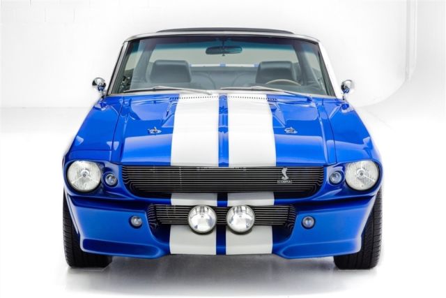 1967 Blue Ford Mustang Convertible