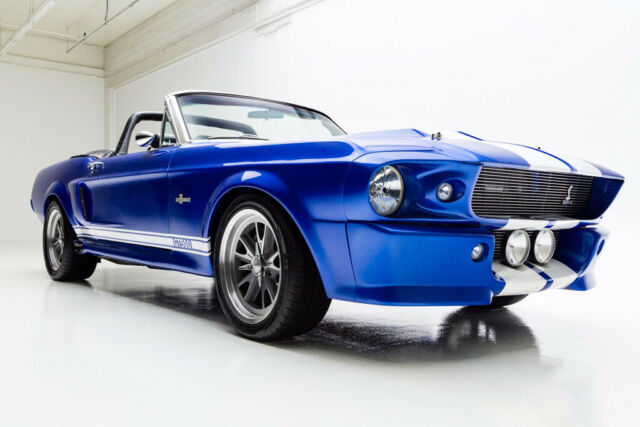 1967 Blue Ford Mustang Convertible