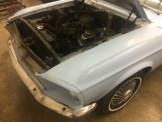 1967 NIGHTMIST BLUE Ford Mustang CONVERTIBLE