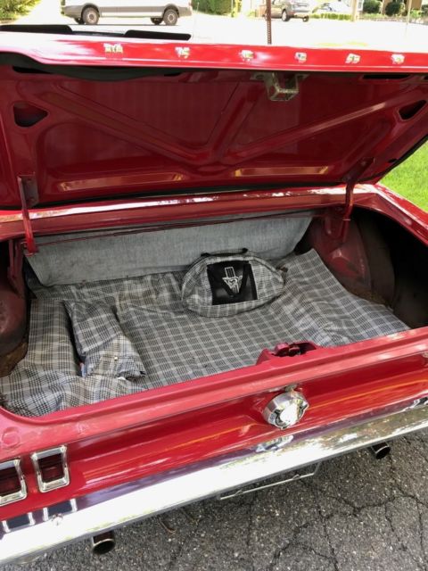 1967 Red Ford Mustang Convertible