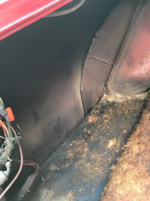 1967 Red Ford Mustang Convertible