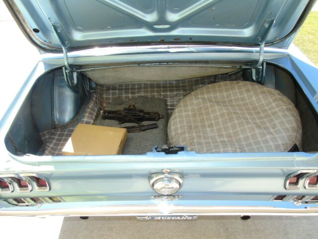 1967 Blue Ford Mustang Convertible