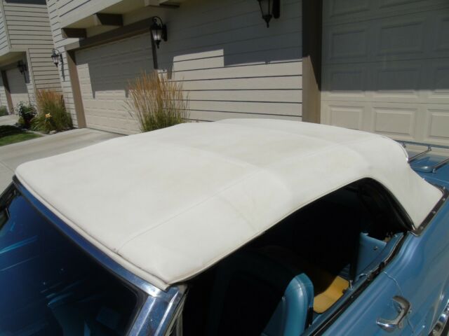 1967 Blue Ford Mustang Convertible