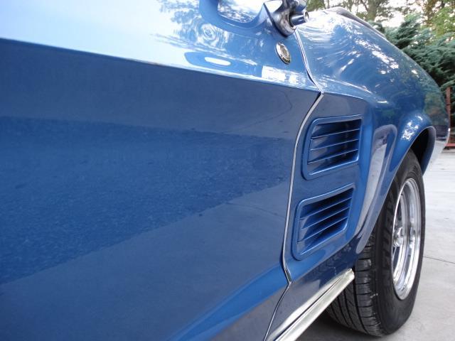 1967 Blue Ford MUSTANG CONVERTIBLE