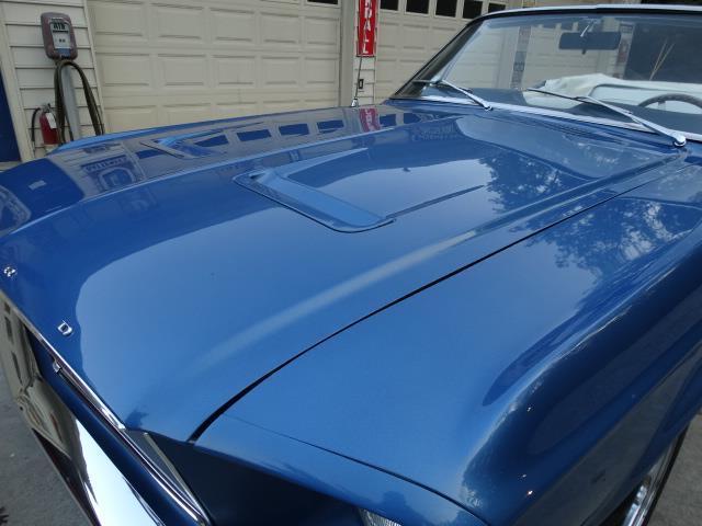 1967 Blue Ford MUSTANG CONVERTIBLE
