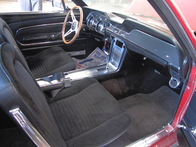 1967 Red Ford Mustang Coupe