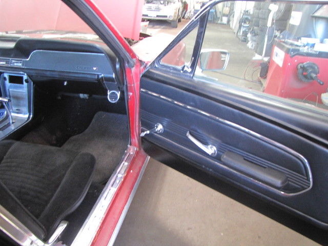 1967 Red Ford Mustang Coupe