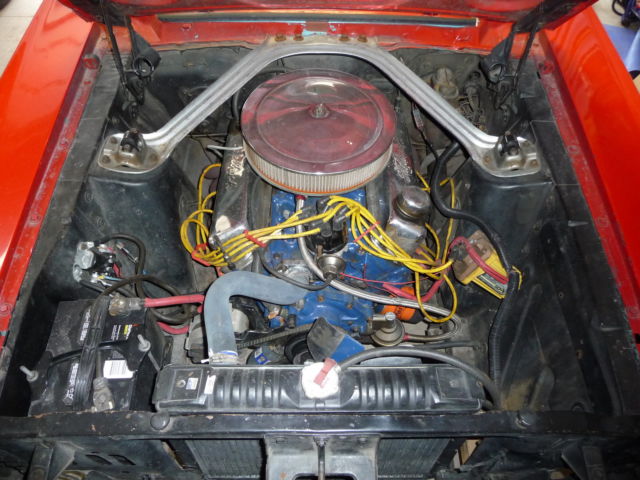 1967 Red Ford Mustang Coupe