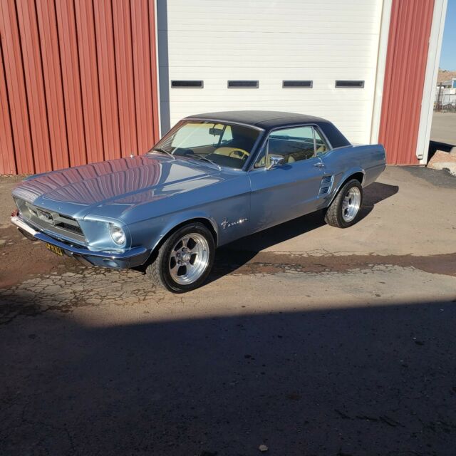 1967 Blue Ford Mustang Coupe