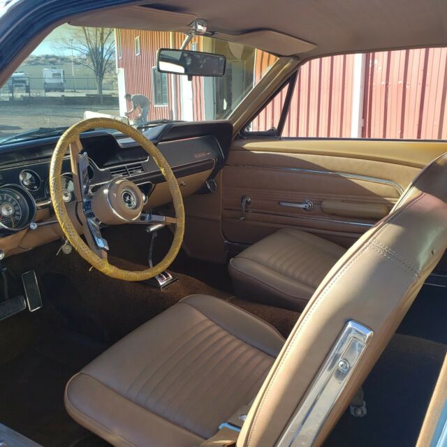 1967 Blue Ford Mustang Coupe