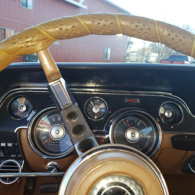 1967 Blue Ford Mustang Coupe