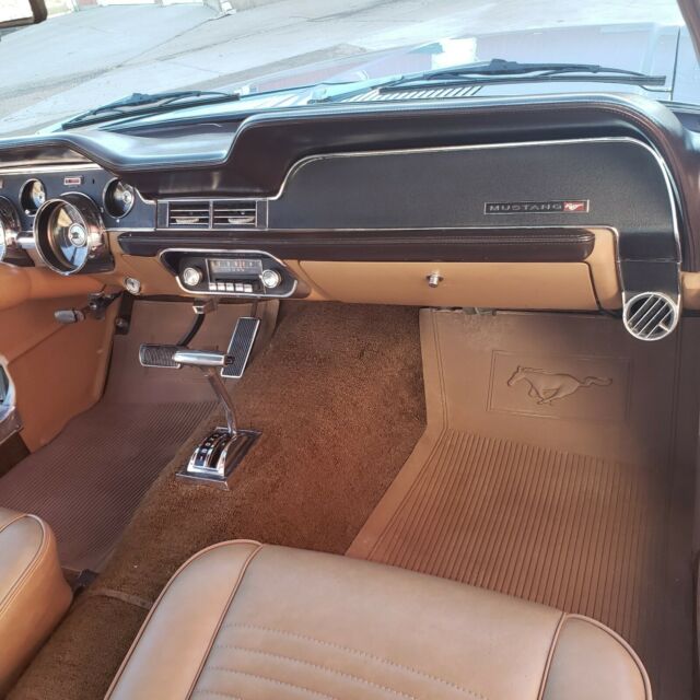 1967 Blue Ford Mustang Coupe