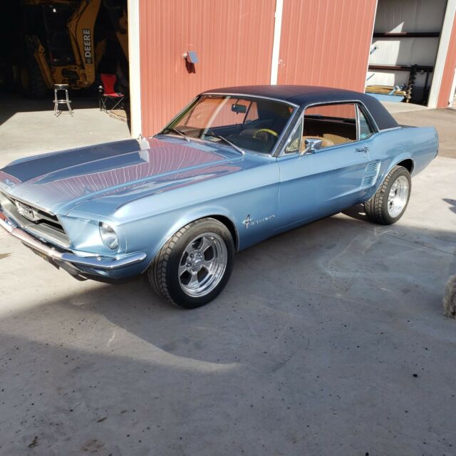 1967 Blue Ford Mustang Coupe