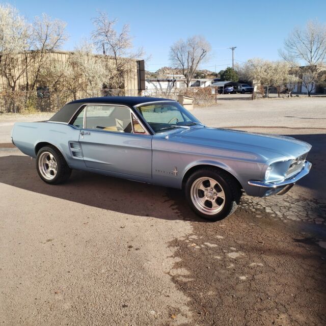 1967 Blue Ford Mustang Coupe
