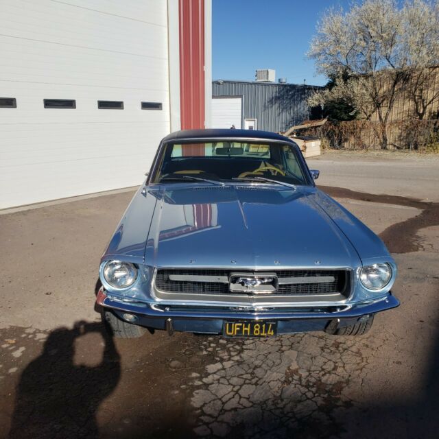 1967 Blue Ford Mustang Coupe