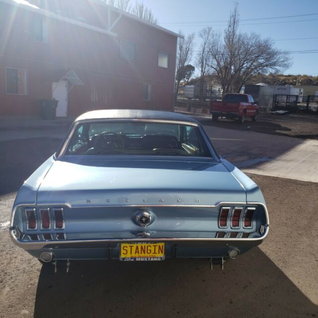 1967 Blue Ford Mustang Coupe