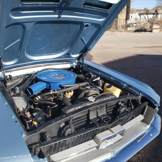 1967 Blue Ford Mustang Coupe