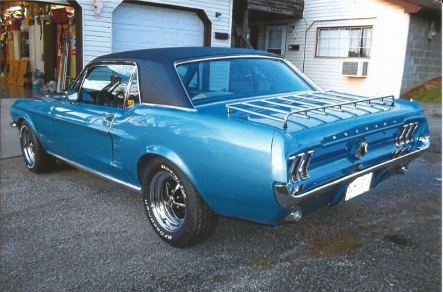 1967 Clearwater Aqua Ford Mustang Coupe