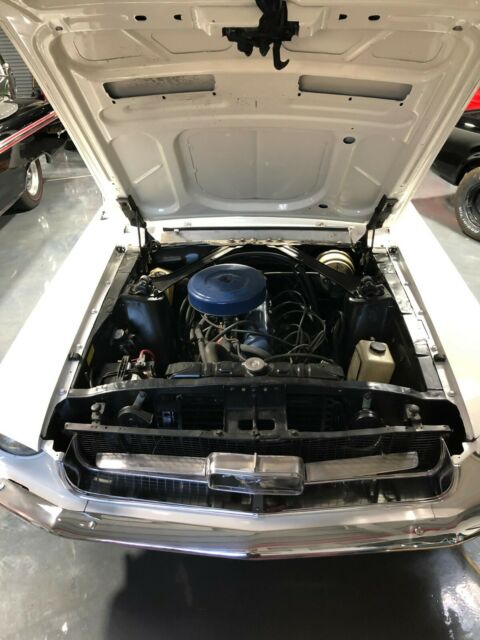 1967 White Ford Mustang Coupe